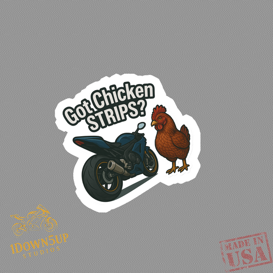 Got Chicken Strips Sticker (3x3)
