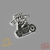 Just Vibrating Sticker (3x3)